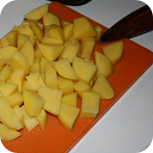 Kartoffeln schälen