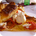 Tomaten-Ziegenkäse-Tarte