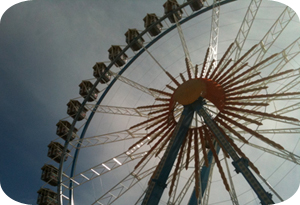Riesenrad auf der Wiesn