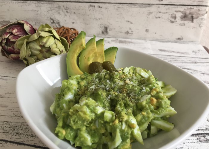 Eier Avocado Salat