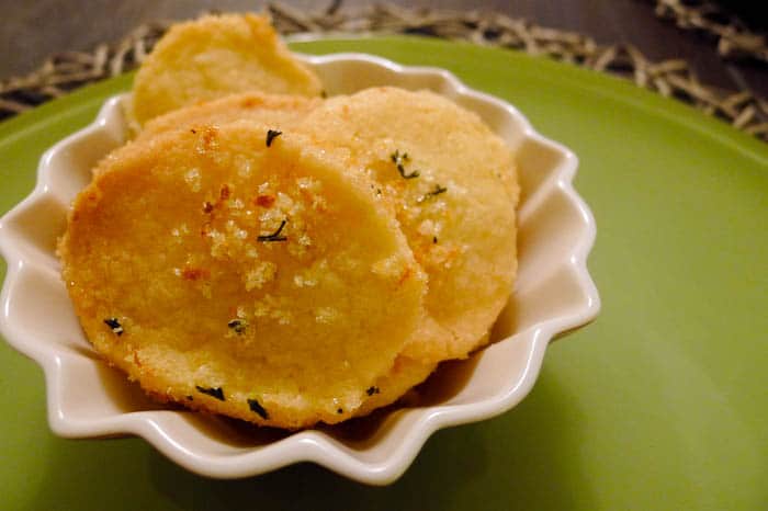 Weihnachtsplätzchen Heidesand mit Rosmarin