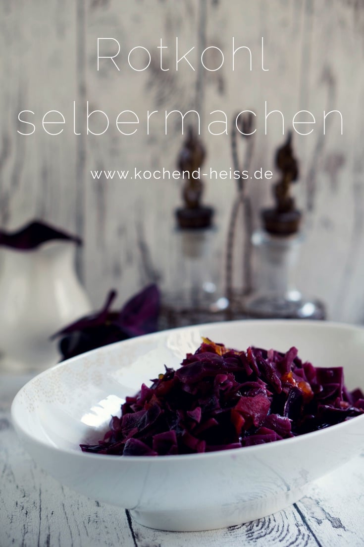 Rotkohl selbermachen Pinterest