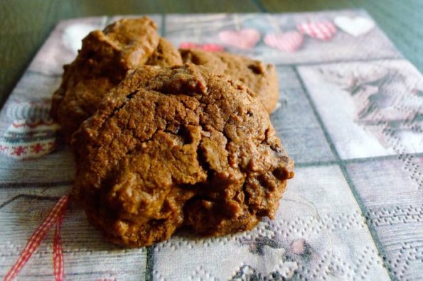 Schokoladen Kekse mit Schokostückchen