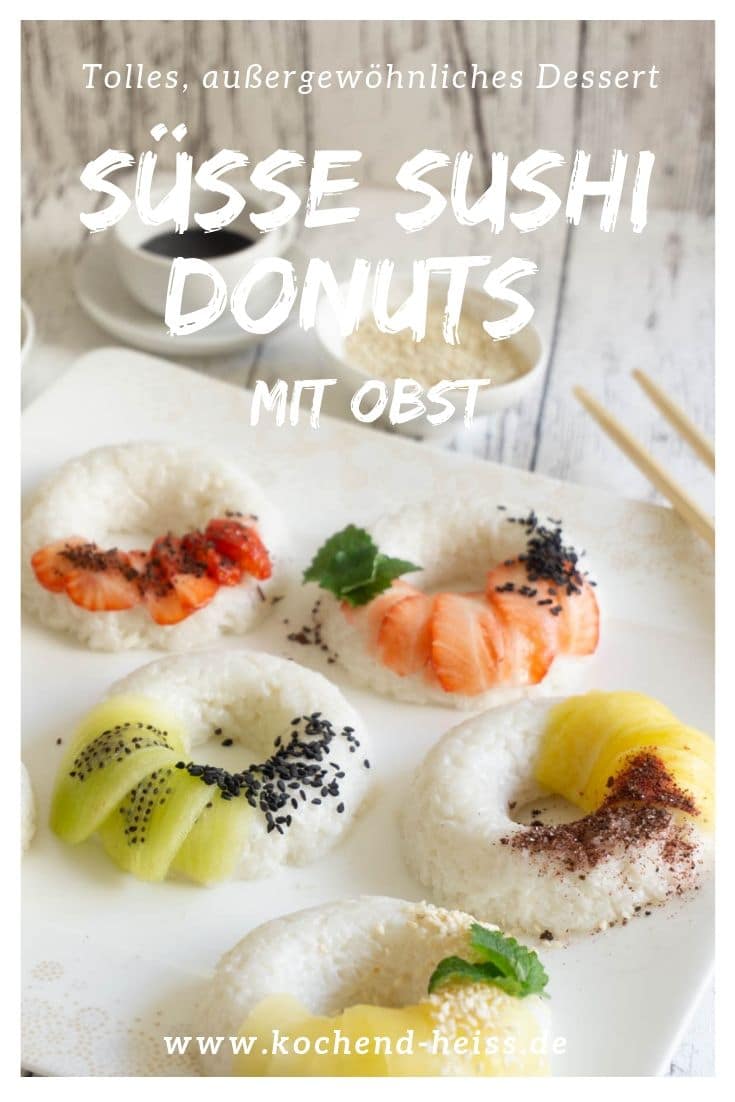 Süße Sushi Donuts