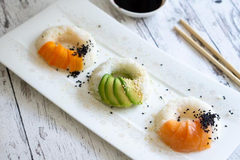 Sushi Donuts DIY - Herzhaft mit Lachs und Avocado