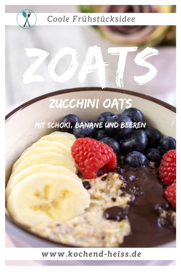 Zoats - Oats mit Zucchini (mit Beeren & Nüssen)