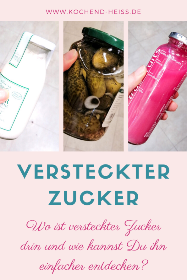 Versteckte Zuckerfallen in Lebensmitteln und Produkten