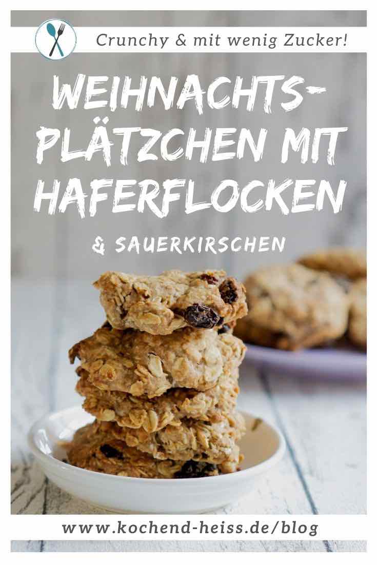 Weihnachtsplätzchen mit Haferflocken Weihnachtsplätzchen mit Haferflocken